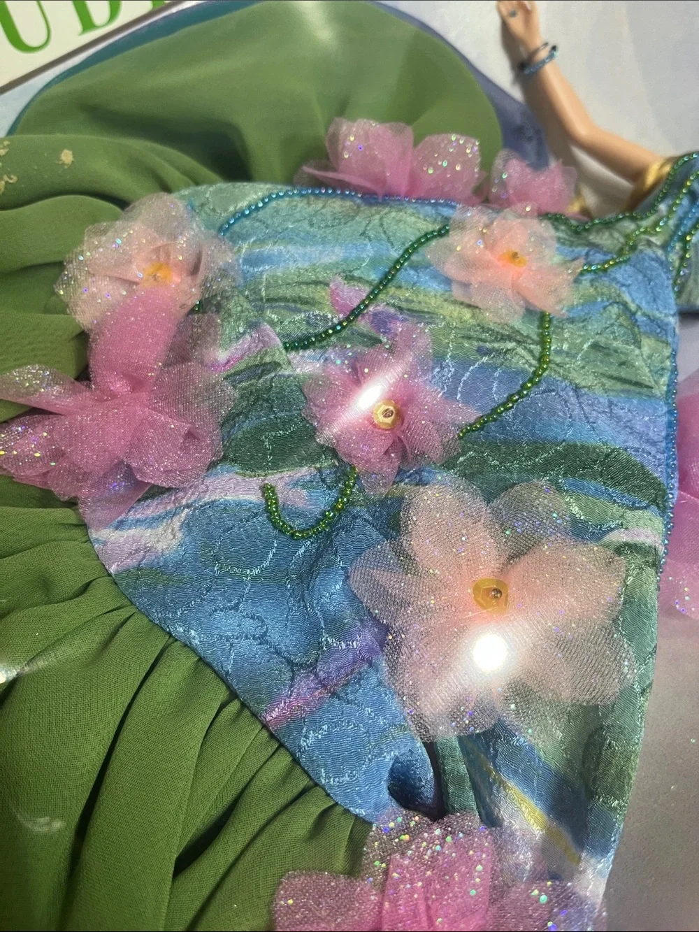 1997 Mattel Claude Monet Water Lily Barbie Limited Edition NRFB